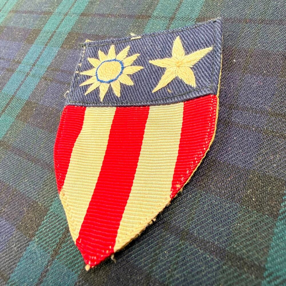 Vintage WWII US Army CBI China Burma India Indian Made Theater Patch